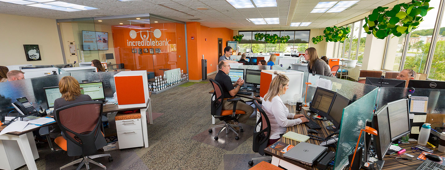 employees working at IncredibleBank