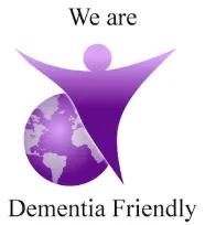 We are dementia friendly logo